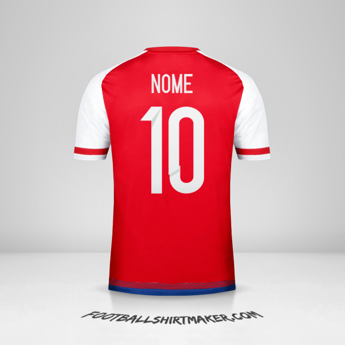 Maglia Paraguay 2015/17 -  nome - 10