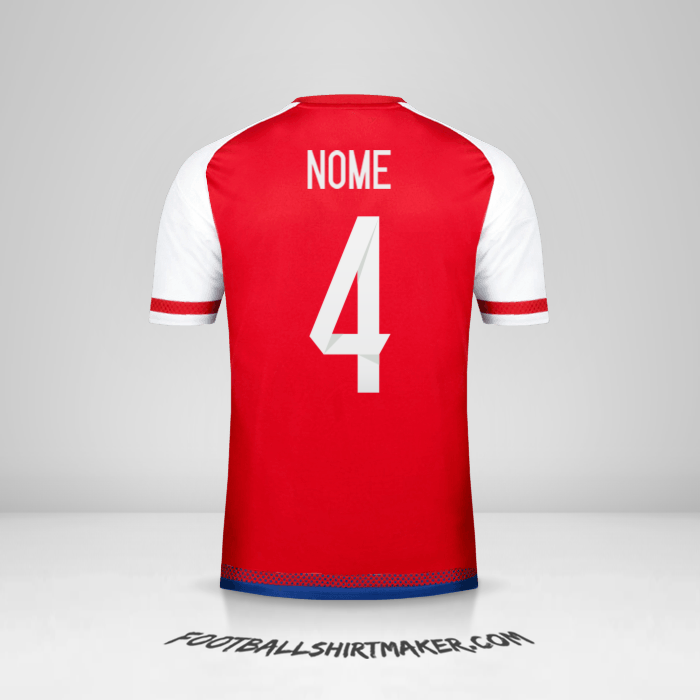 Maglia Paraguay 2015/17 -  nome - 4
