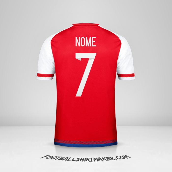 Maglia Paraguay 2015/17 -  nome - 7