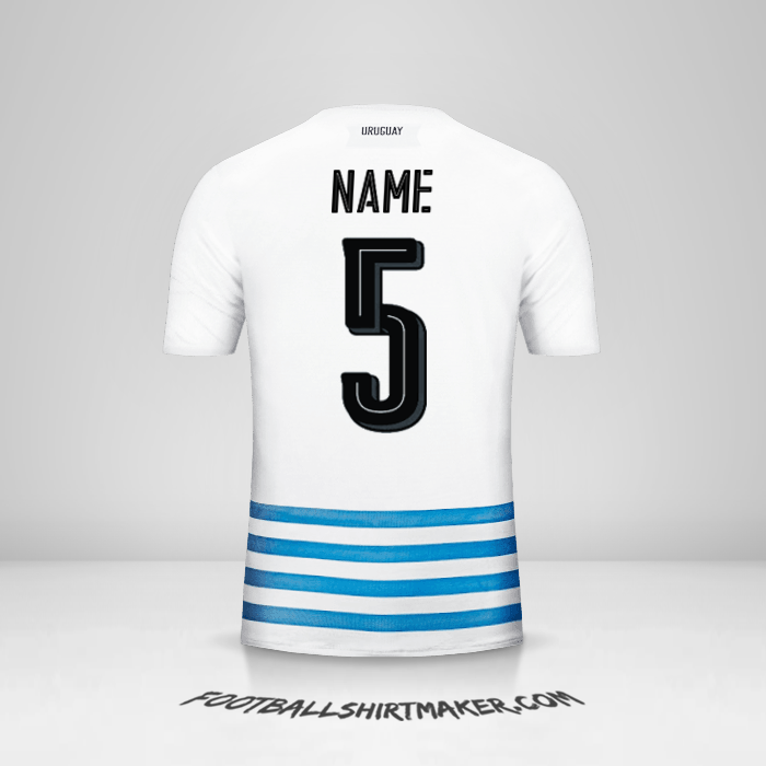 Trikot Uruguay 2016 Auswärts -  name - 5