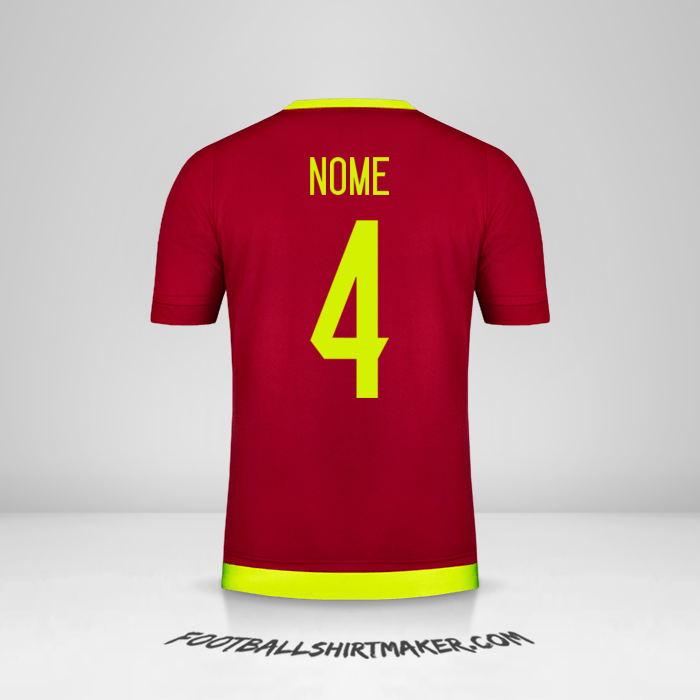 Maglia Venezuela 2015/17 -  nome - 4