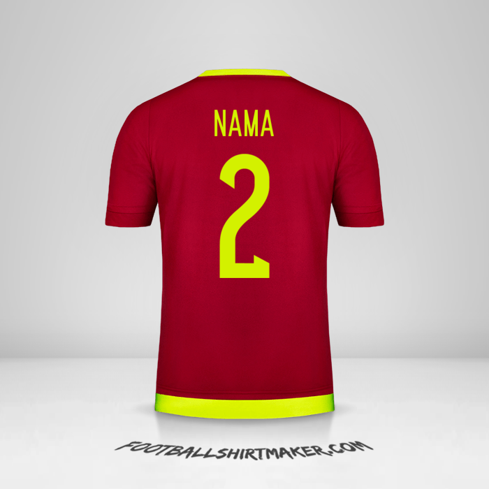 Jersey Venezuela 2015/17 -  nama - 2