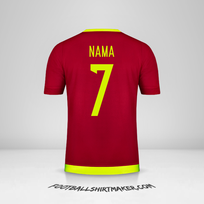 Jersey Venezuela 2015/17 -  nama - 7