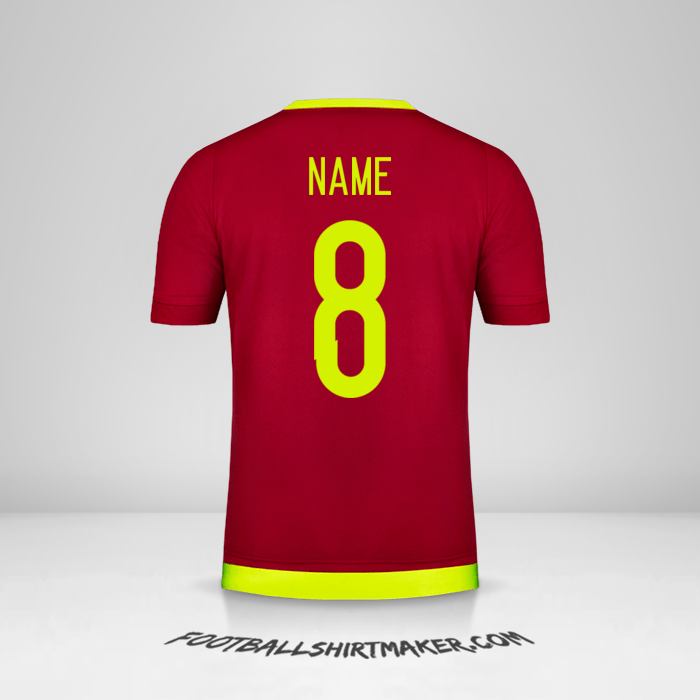 Shirt Venezuela 2015/17 -  name - 8