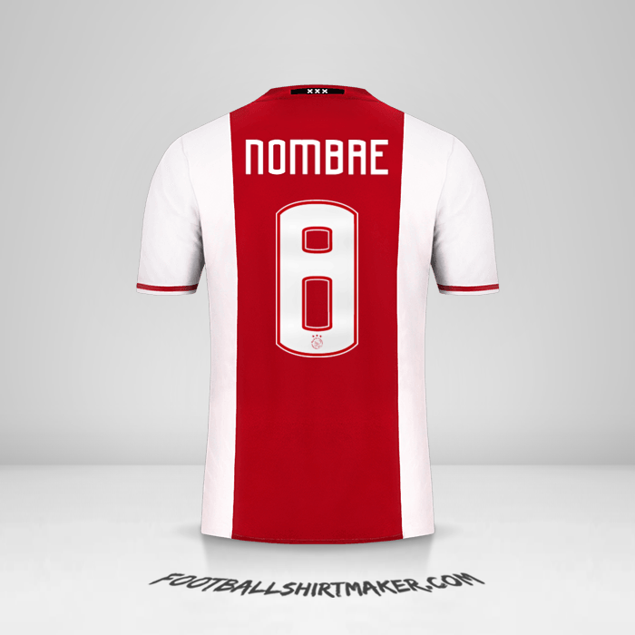 Camiseta AFC Ajax 2016/17 -  nombre - 8
