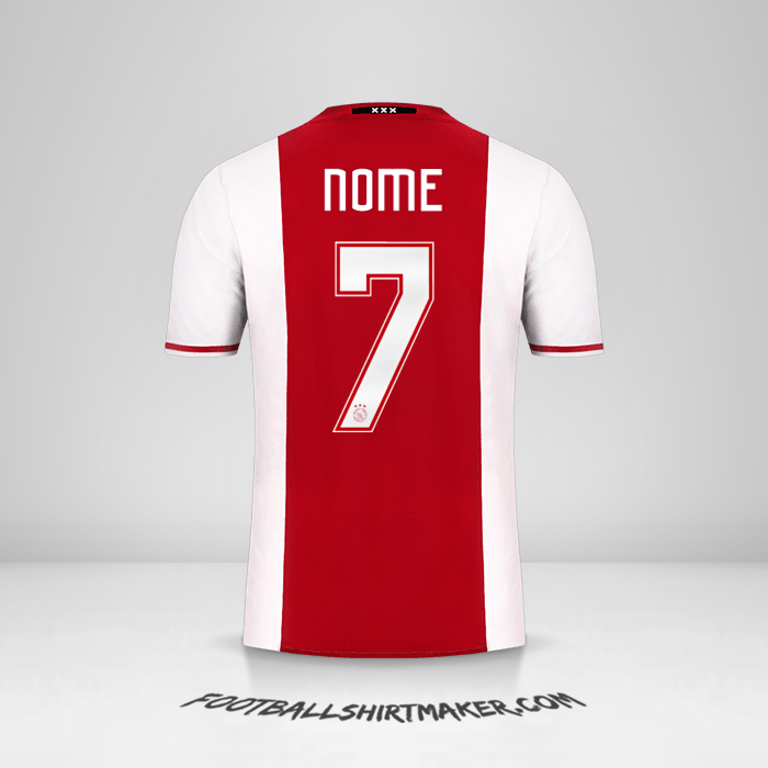 Camisa AFC Ajax 2016/17 -  nome - 7