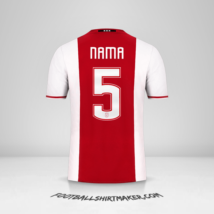 Jersey AFC Ajax 2016/17 -  nama - 5