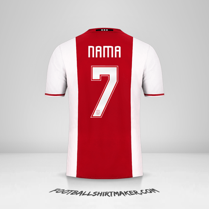 Jersey AFC Ajax 2016/17 -  nama - 7