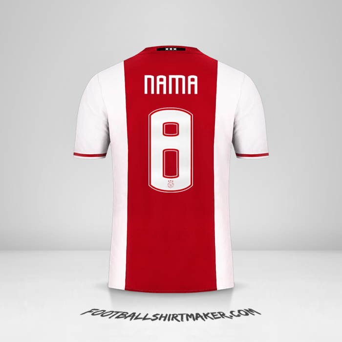 Jersey AFC Ajax 2016/17 -  nama - 8