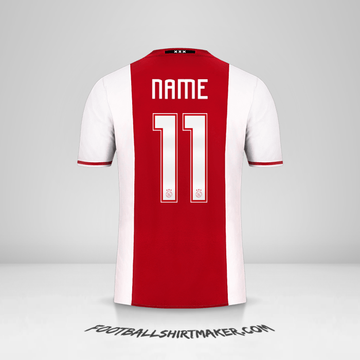 Shirt AFC Ajax 2016/17 -  name - 11