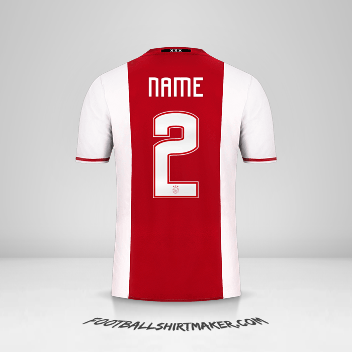Shirt AFC Ajax 2016/17 -  name - 2