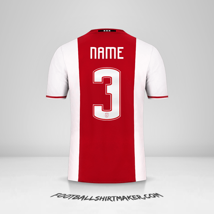 Trikot AFC Ajax 2016/17 -  name - 3