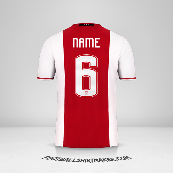 Shirt AFC Ajax 2016/17 -  name - 6