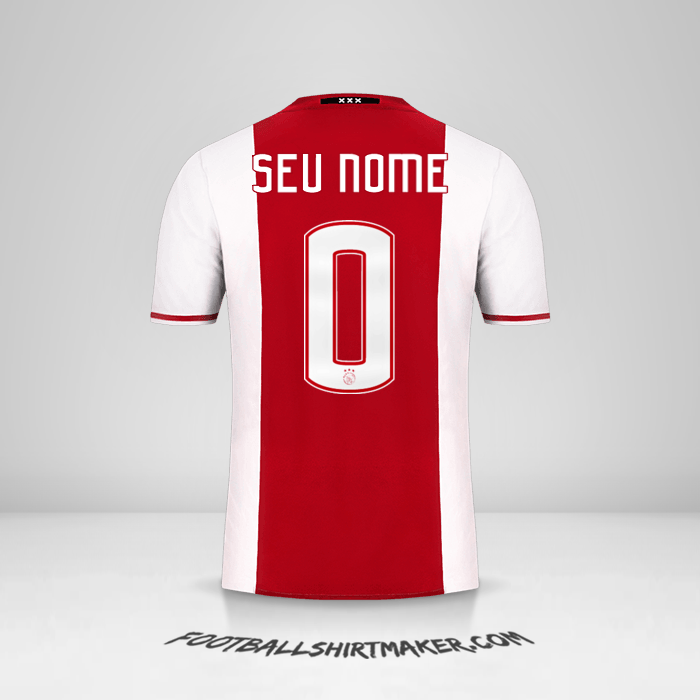Camisa AFC Ajax 2016/17 -  seu nome - 0