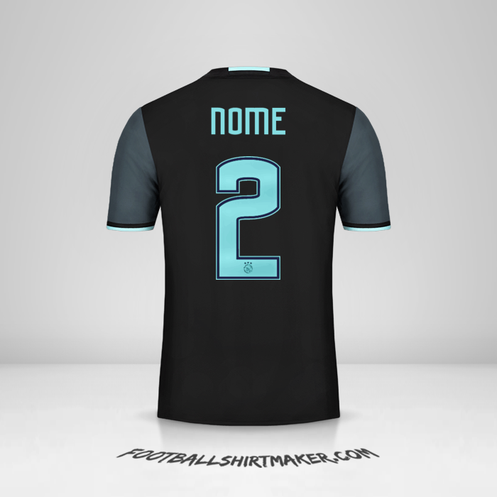 Camisa AFC Ajax 2016/17 Alternativa -  nome - 2