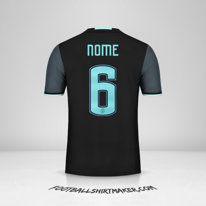 Camisa AFC Ajax 2016/17 Alternativa -  nome - 6