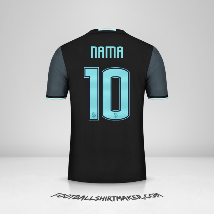 Jersey AFC Ajax 2016/17 Alternatif -  nama - 10
