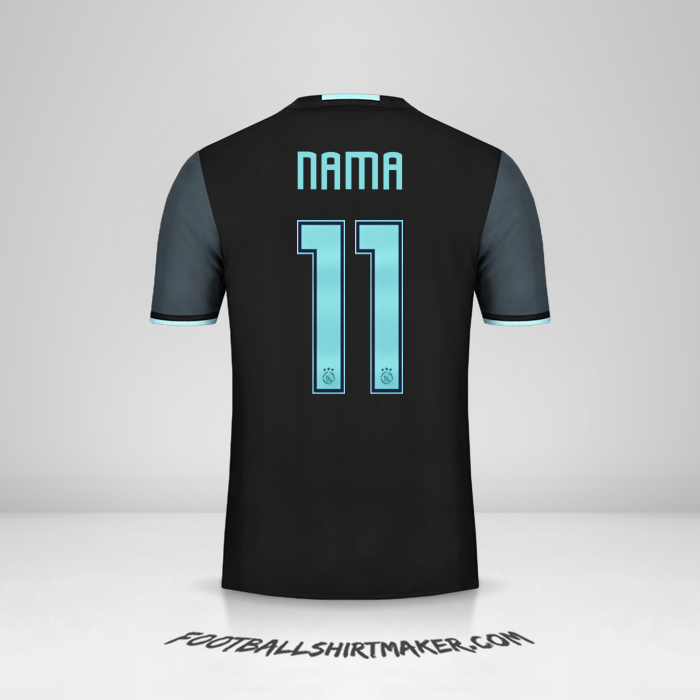 Jersey AFC Ajax 2016/17 Alternatif -  nama - 11