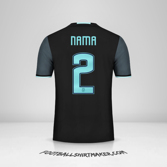 Jersey AFC Ajax 2016/17 Alternatif -  nama - 2
