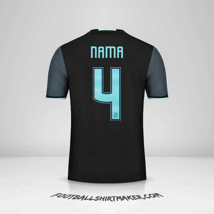 Jersey AFC Ajax 2016/17 Alternatif -  nama - 4