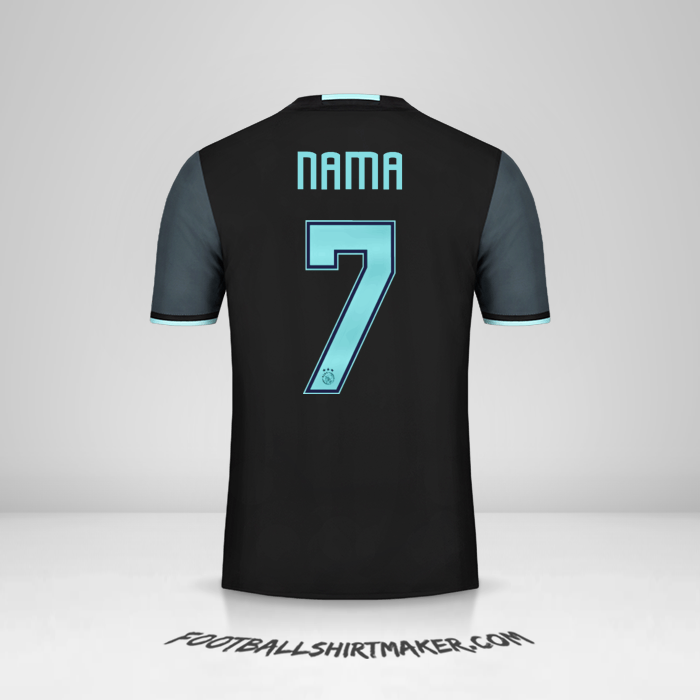 Jersey AFC Ajax 2016/17 Alternatif -  nama - 7