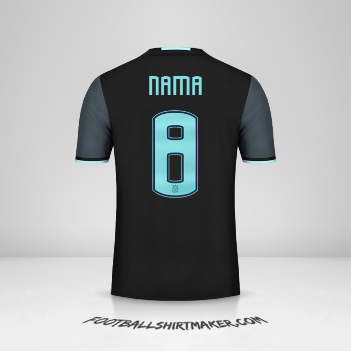 Jersey AFC Ajax 2016/17 Alternatif -  nama - 8