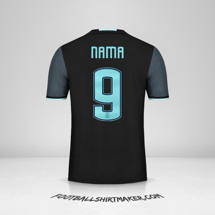 Jersey AFC Ajax 2016/17 Alternatif -  nama - 9