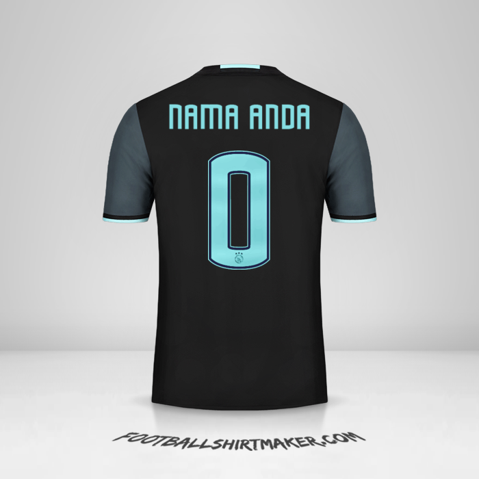 Jersey AFC Ajax 2016/17 II -  nama anda - 0