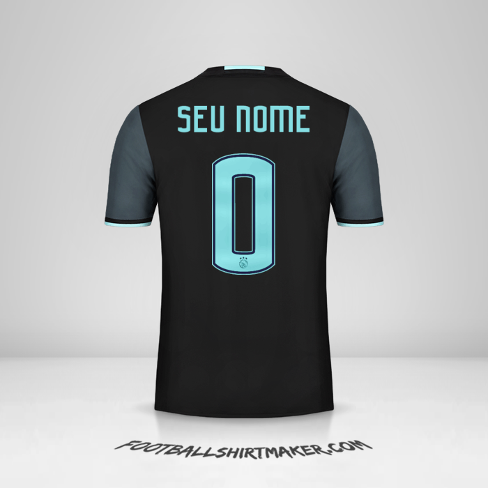 Camisa AFC Ajax 2016/17 II -  seu nome - 0