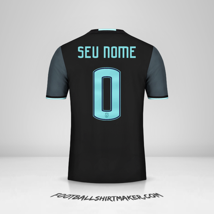 Camisa AFC Ajax 2016/17 II -  seu nome - 0