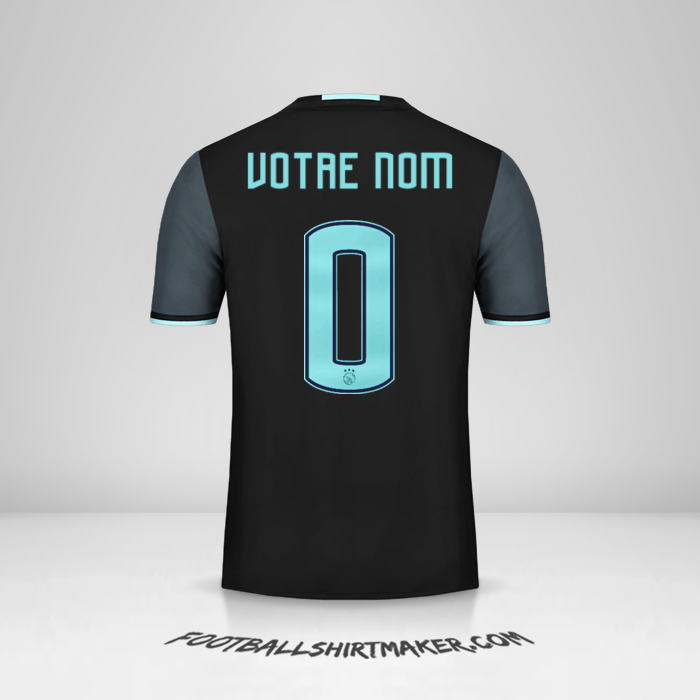 Maillot AFC Ajax 2016/17 II -  votre nom - 0