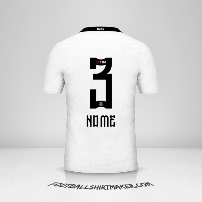 Camisa Corinthians 2016 -  nome - 3