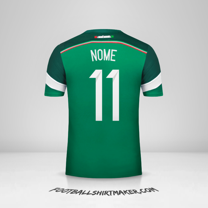 Maglia Messico 2014 -  nome - 11