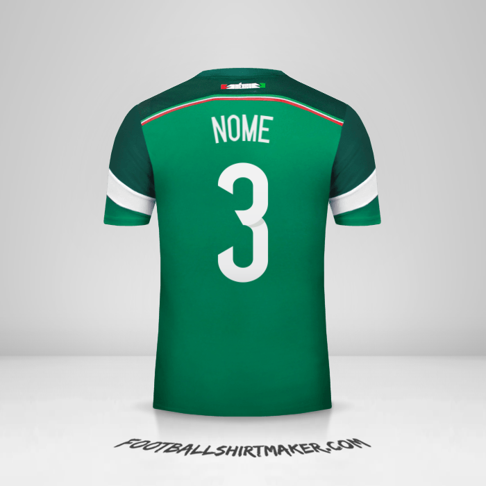 Maglia Messico 2014 -  nome - 3