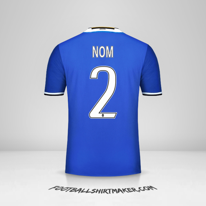 Maillot Juventus FC 2016/17 Extérieur -  nom - 2