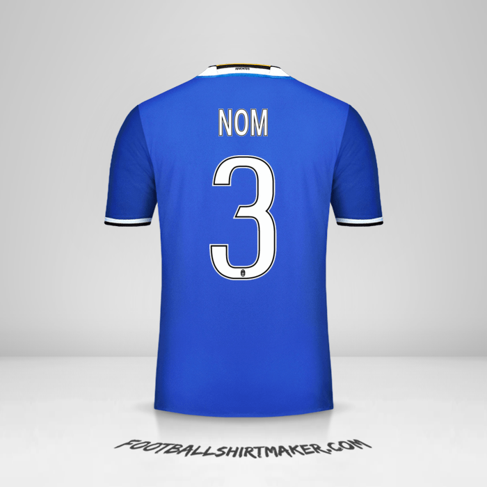 Maillot Juventus FC 2016/17 Extérieur -  nom - 3