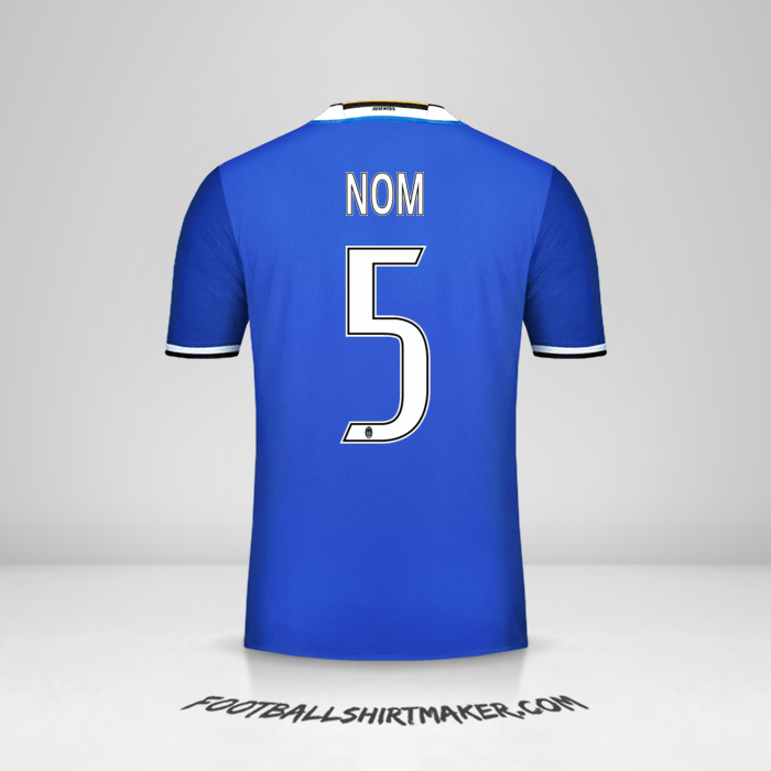 Maillot Juventus FC 2016/17 Extérieur -  nom - 5