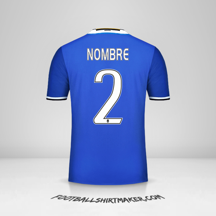 Jersey Juventus FC 2016/17 Visita -  nombre - 2
