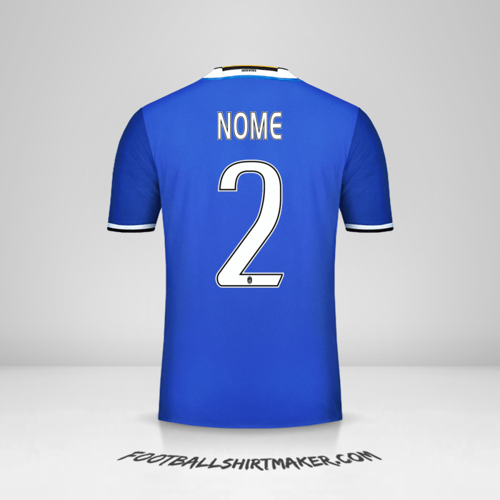 Maglia Juventus FC 2016/17 Seconda -  nome - 2