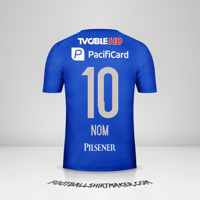 Maillot Emelec 2016 -  nom - 10