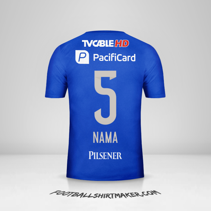 Jersey Emelec 2016 -  nama - 5