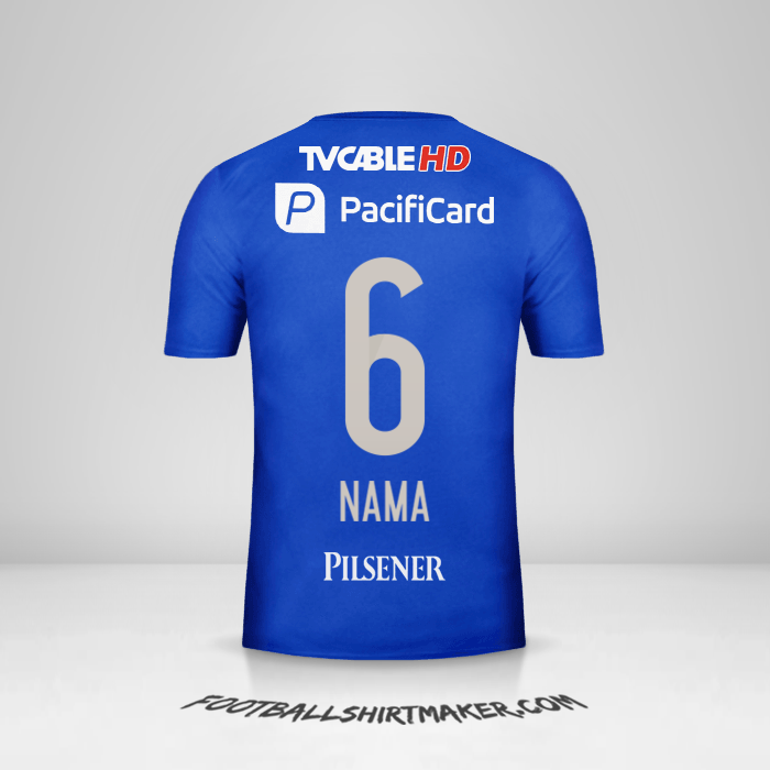 Jersey Emelec 2016 -  nama - 6