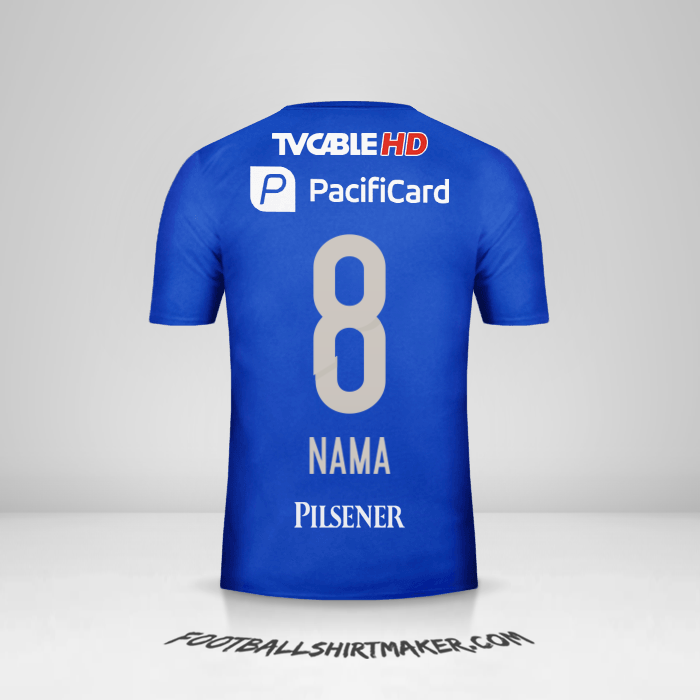 Jersey Emelec 2016 -  nama - 8