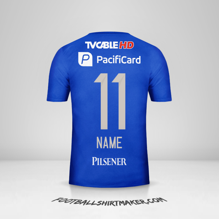 Shirt Emelec 2016 -  name - 11