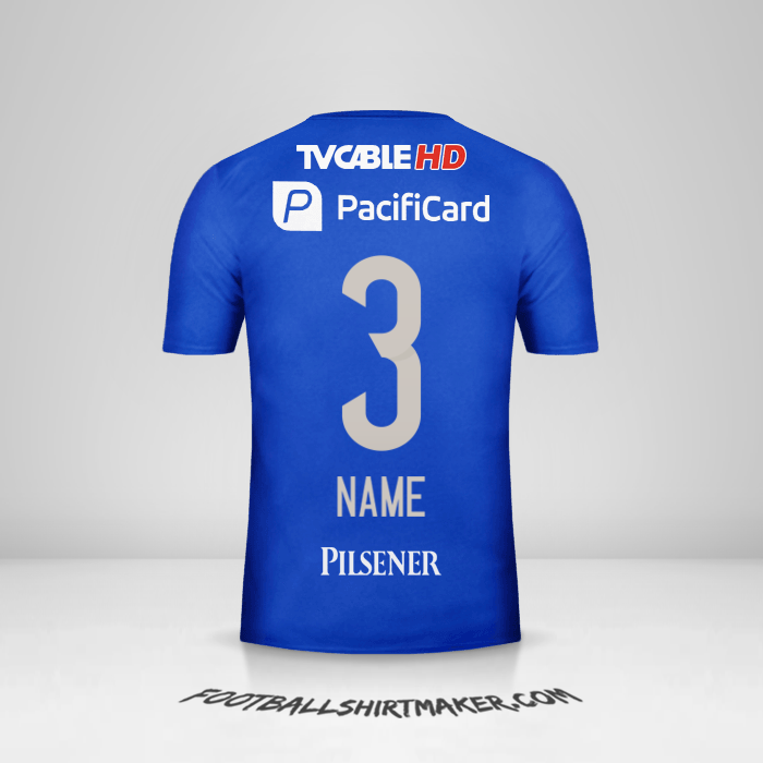 Jersey Emelec 2016 -  name - 3