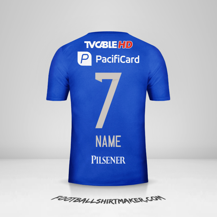 Jersey Emelec 2016 -  name - 7