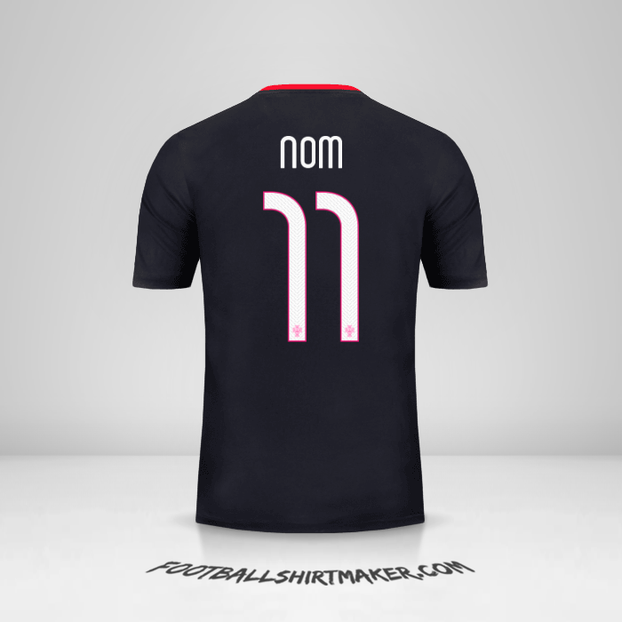 Maillot Portugal 2015 Extérieur -  nom - 11