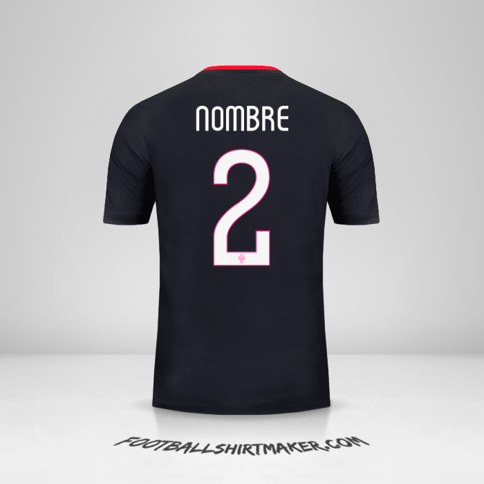 Camiseta Portugal 2015 Visita -  nombre - 2