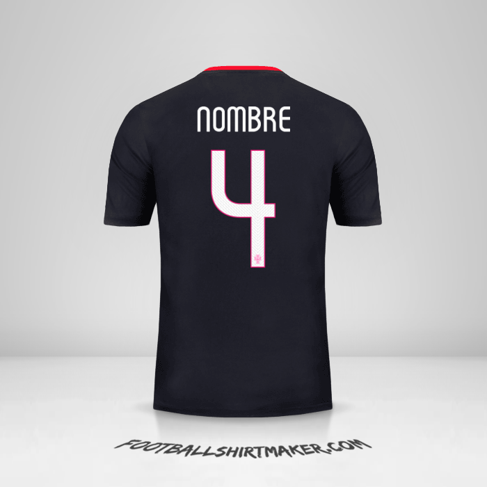 Camiseta Portugal 2015 Visita -  nombre - 4