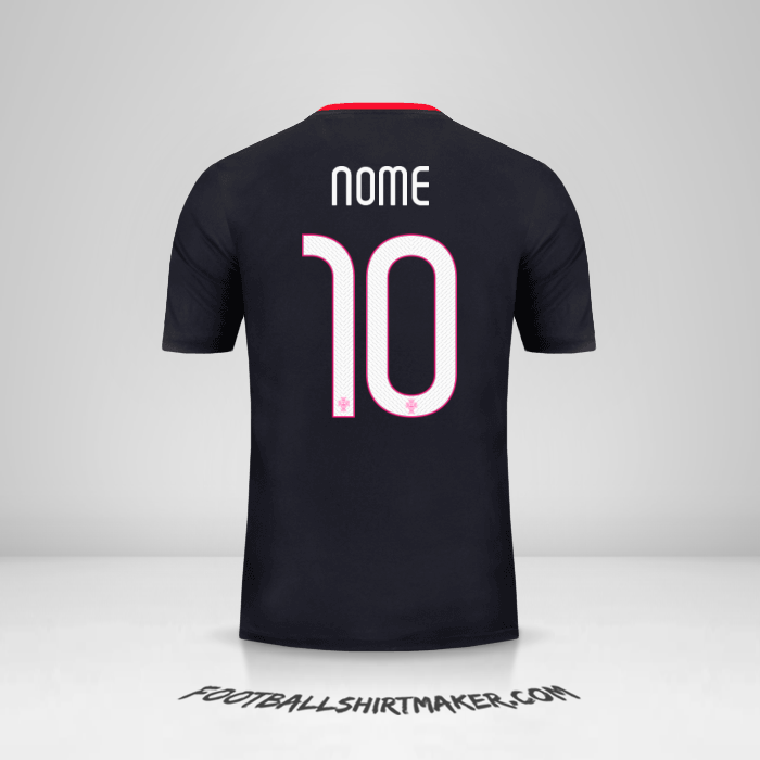 Maglia Portogallo 2015 Seconda -  nome - 10